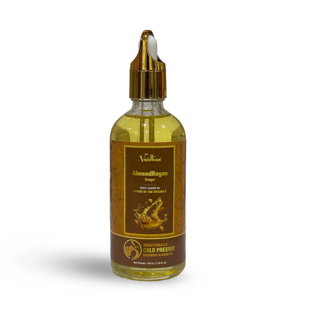 Vaidban Kashmiri Almond Rogan – Multipurpose Oil for Health & Beauty - Image 2