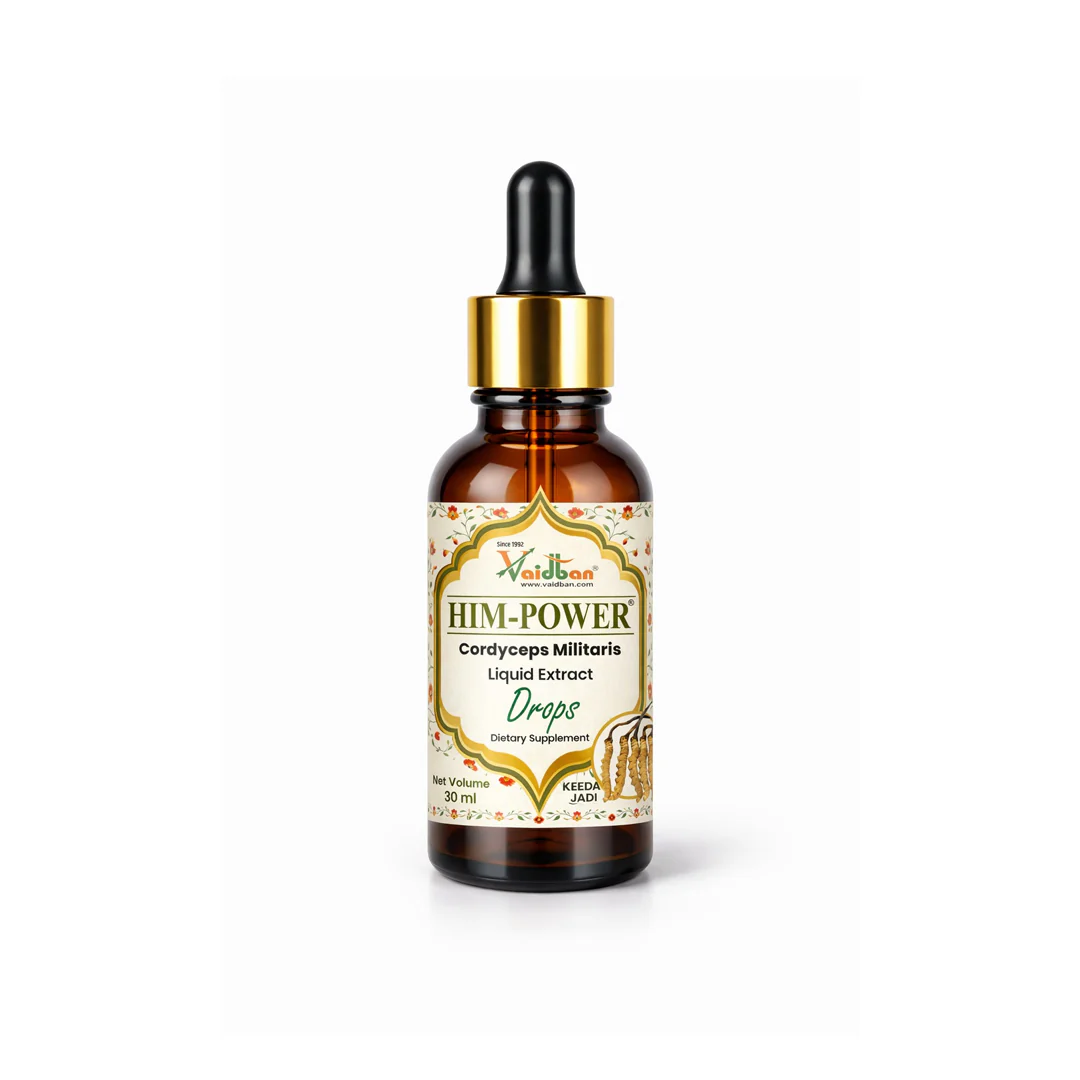 HIM-POWER Cordyceps Militaris Liquid Extract Drops - Image 4