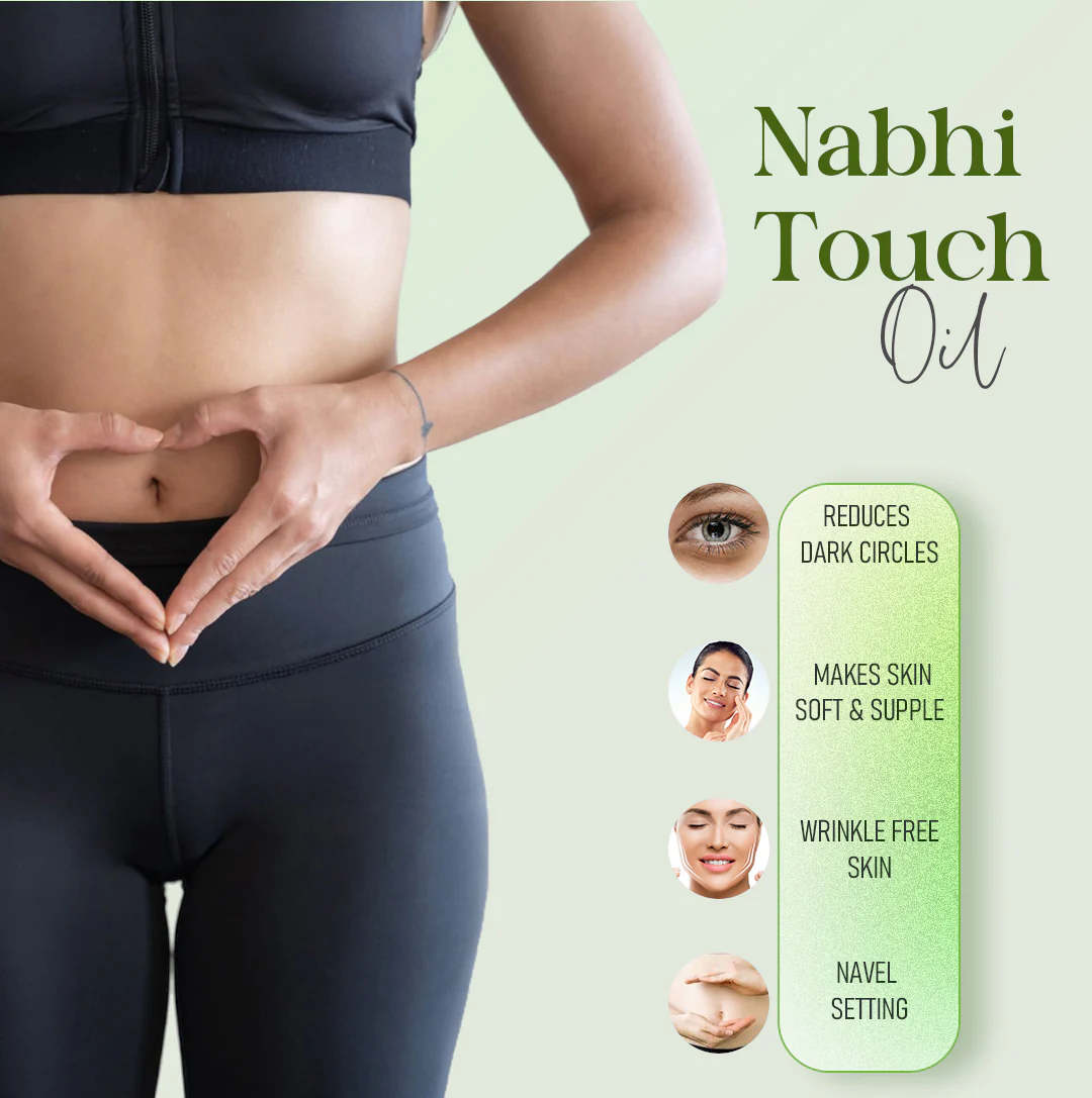 Nabhi Touch Ayurvedic Relief oil Belly Button Oil - 10 ml - Image 4