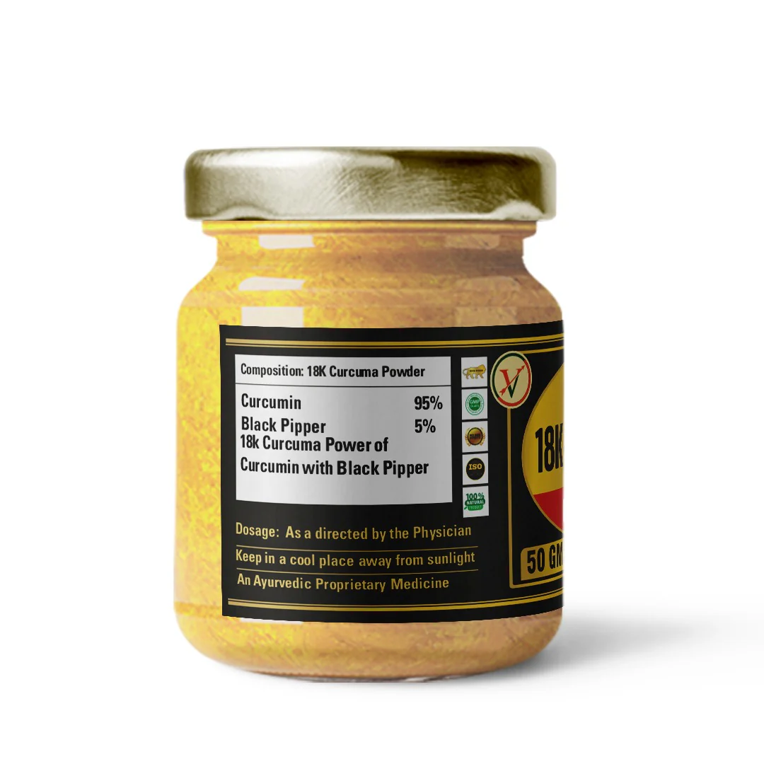 Vaidban 18K - Curcuma Powder for Joint & Immunity Support - Image 3