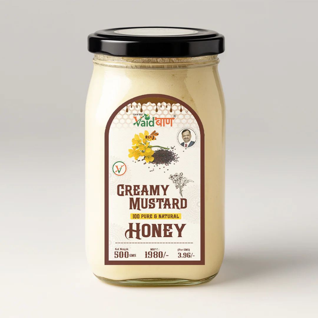 Vaidban Creamy Mustard Honey – 100% Pure Spreadable Honey | Natural & Unprocessed - Image 6