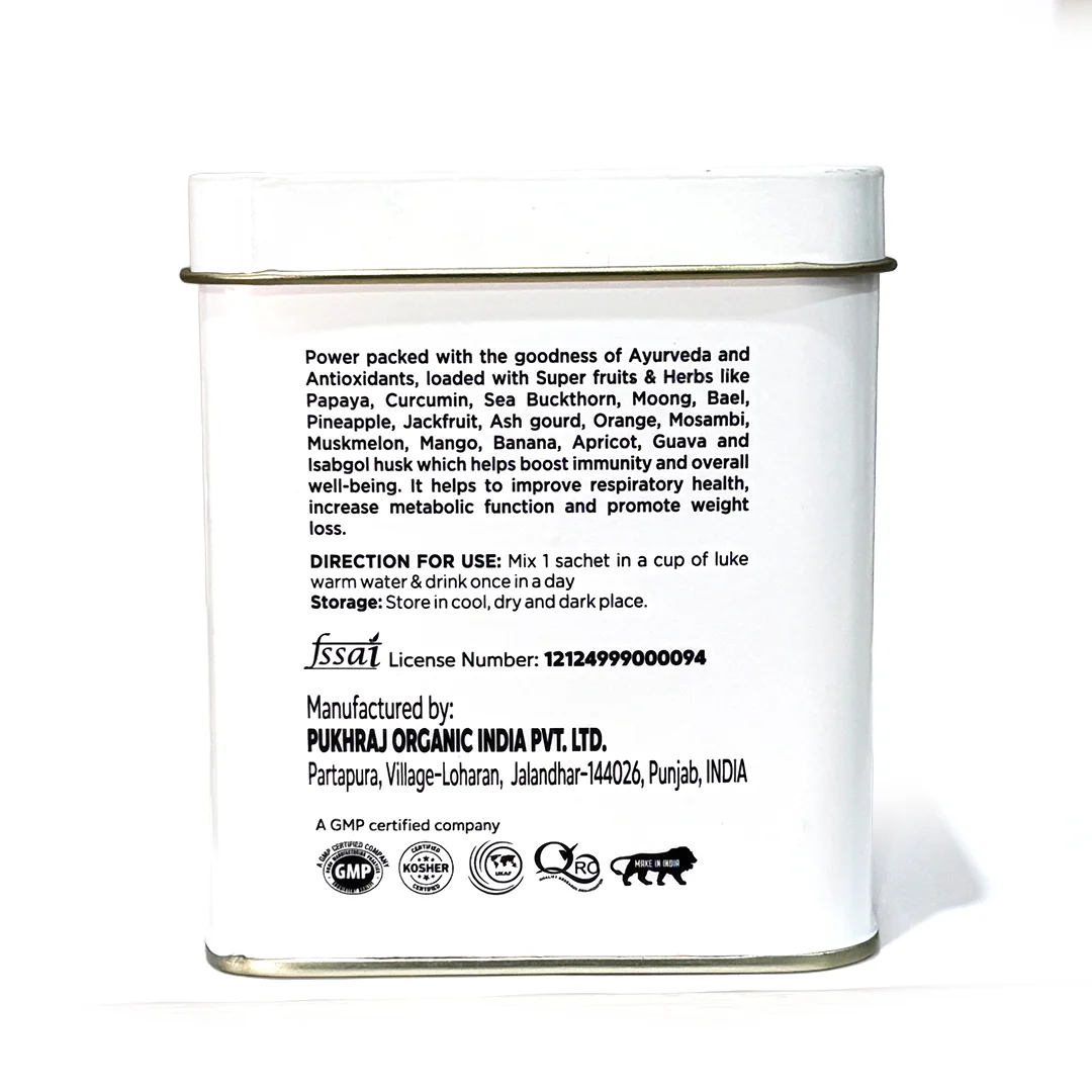 Vaidban Him Power Yellow – Superfruit & Herb Blend for Immunity & Wellness - Image 3
