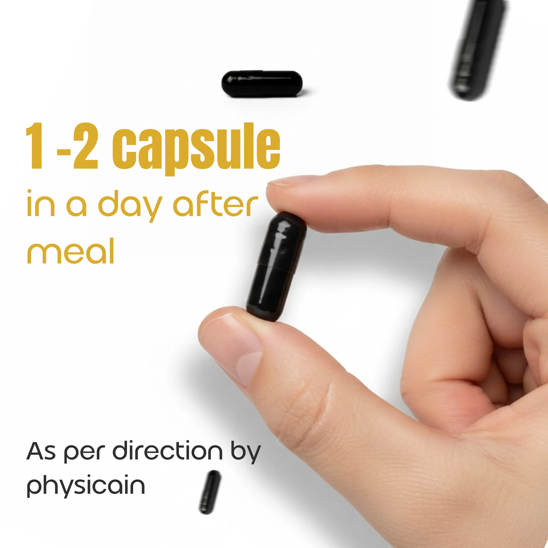 Vaidban Kala Gond Capsule - Pain Relief Capsule | Knee Pain - Image 4