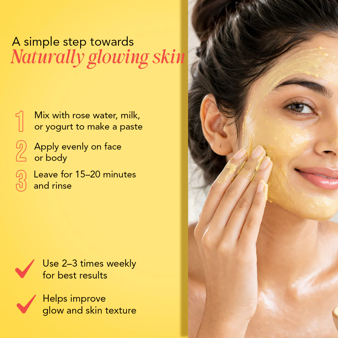 Vaidban Lazab Safed Haldi Powder – White Turmeric for Anti-Aging & Glowing Skin - Image 3