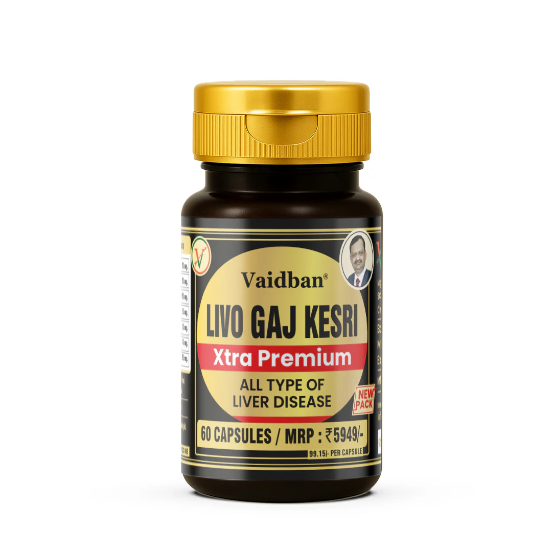 Vaidban Livo Gaj Kesri Xtra Premium – Complete Liver Care Formula - Image 2