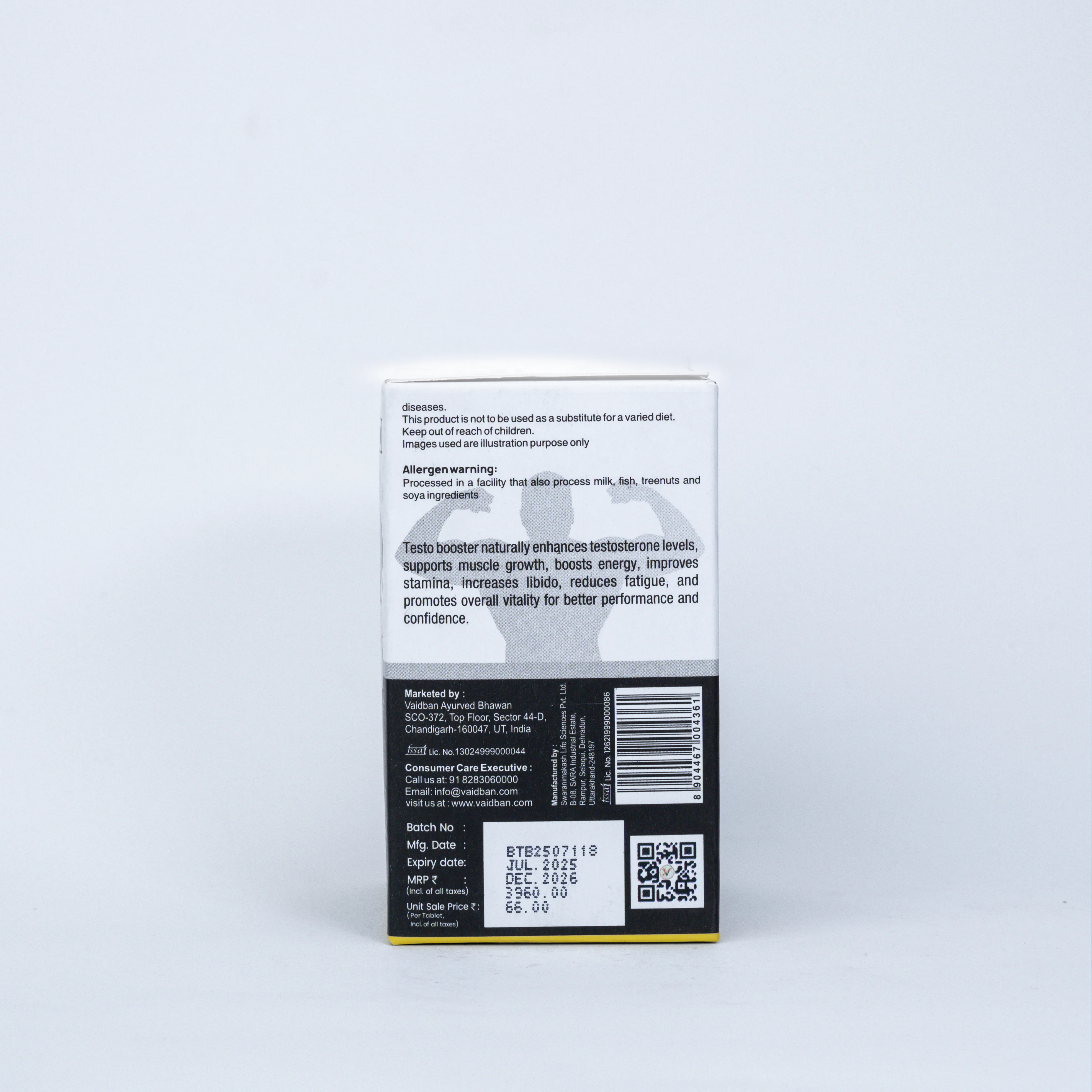 Vaidban Pro Testo Booster – Testosterone & Energy Support Supplement - Image 5