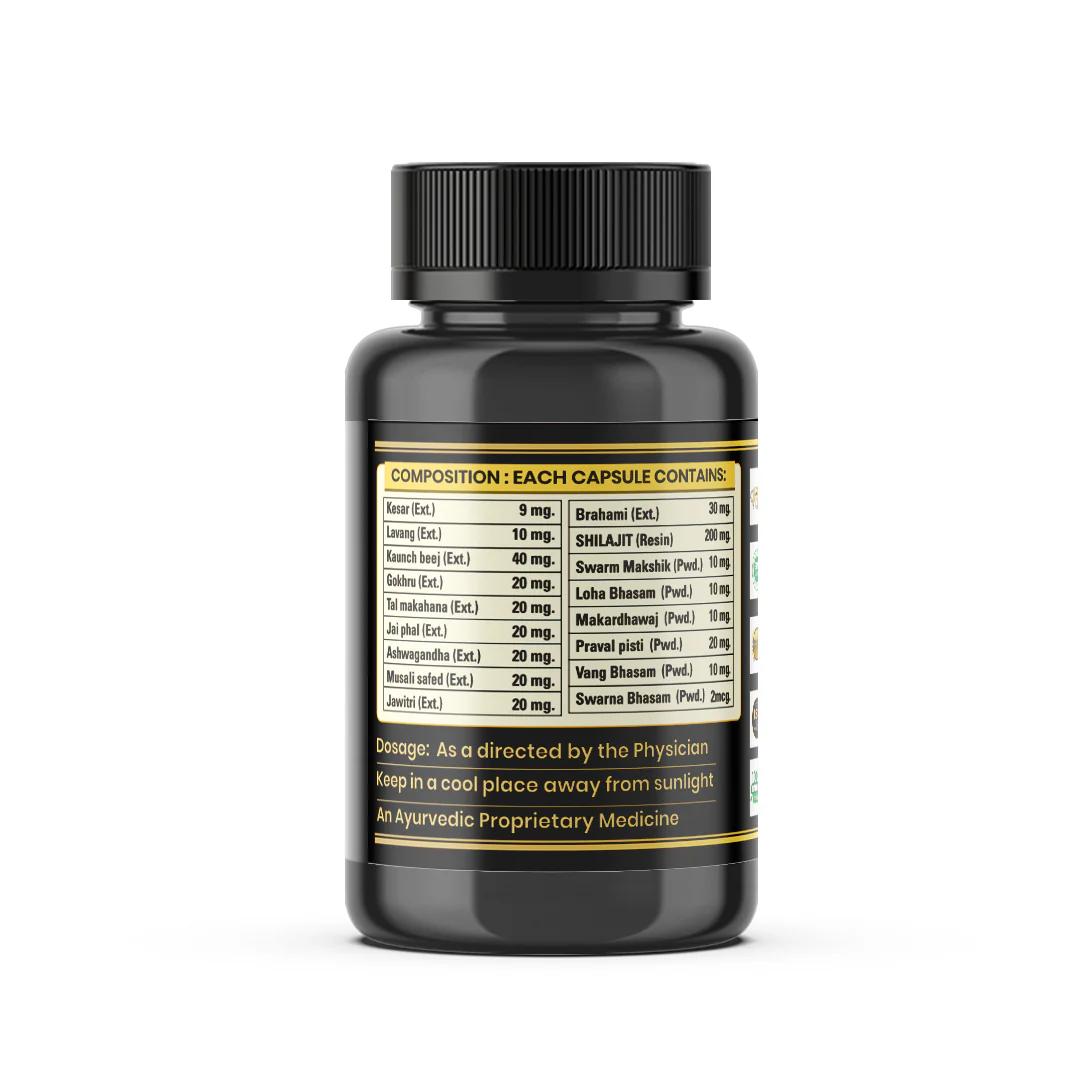Vaidban Suryatapi Shilajit Gold - 100% Ayurvedic | for Strength, Stamina and Power - Image 10