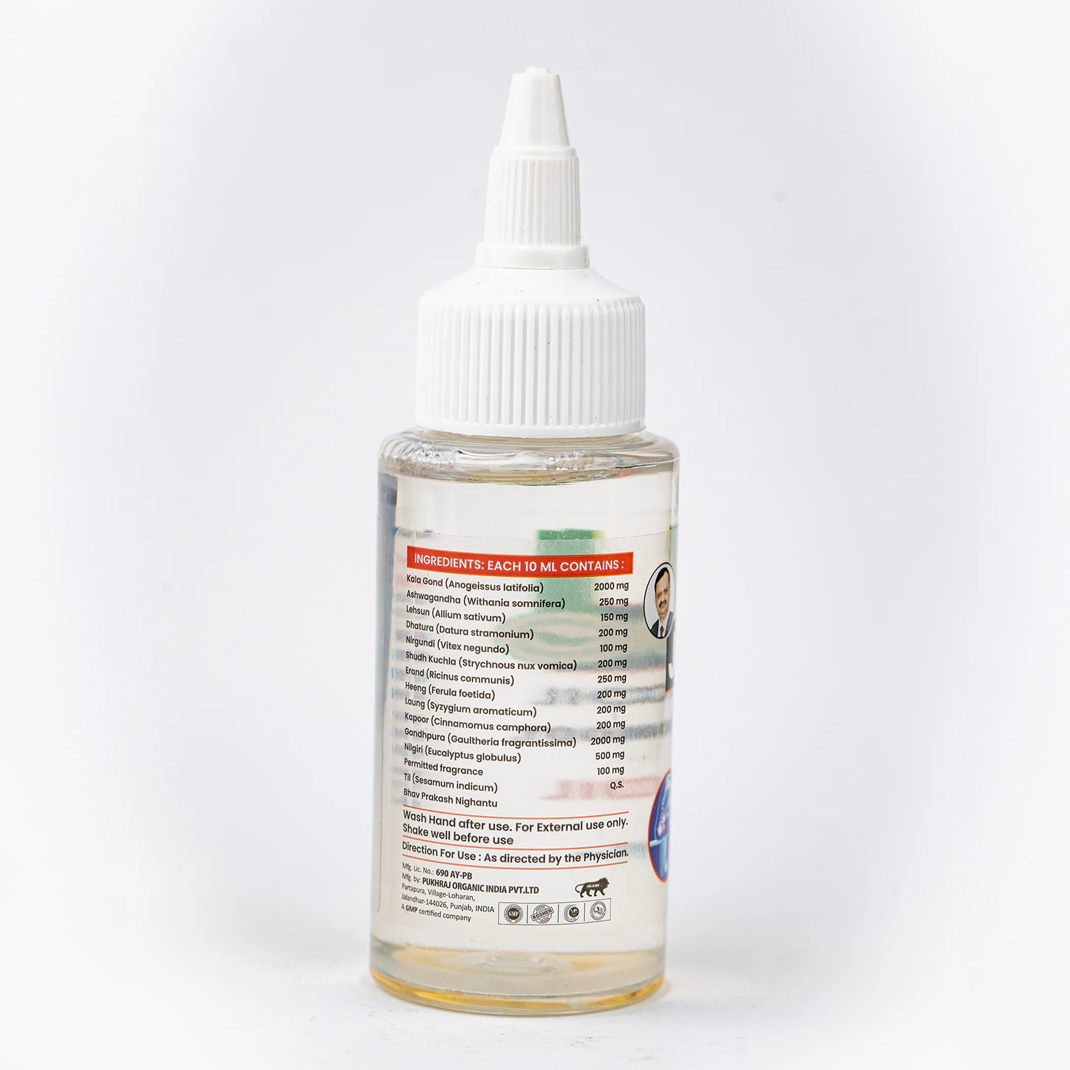 Vardhan Jod-Fit Oil with Nilgiri – Ayurvedic Pain Relief Oil for Joints, Knees & Body - Image 3