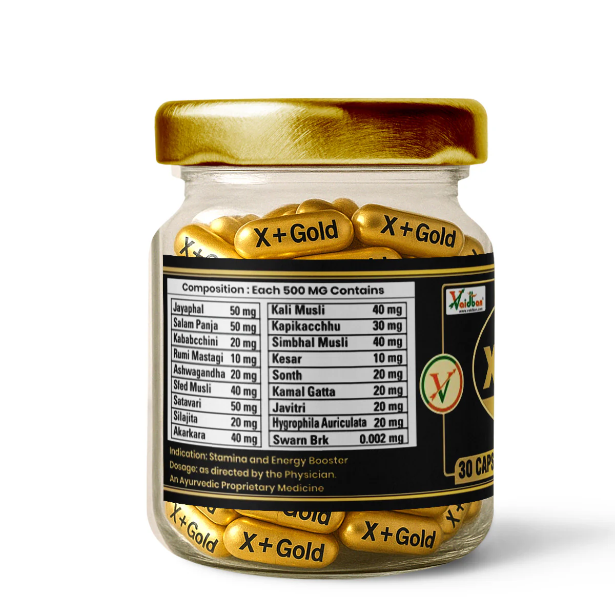 X Plus Gold Capsule – Premium Vitality & Performance Formula - Image 3