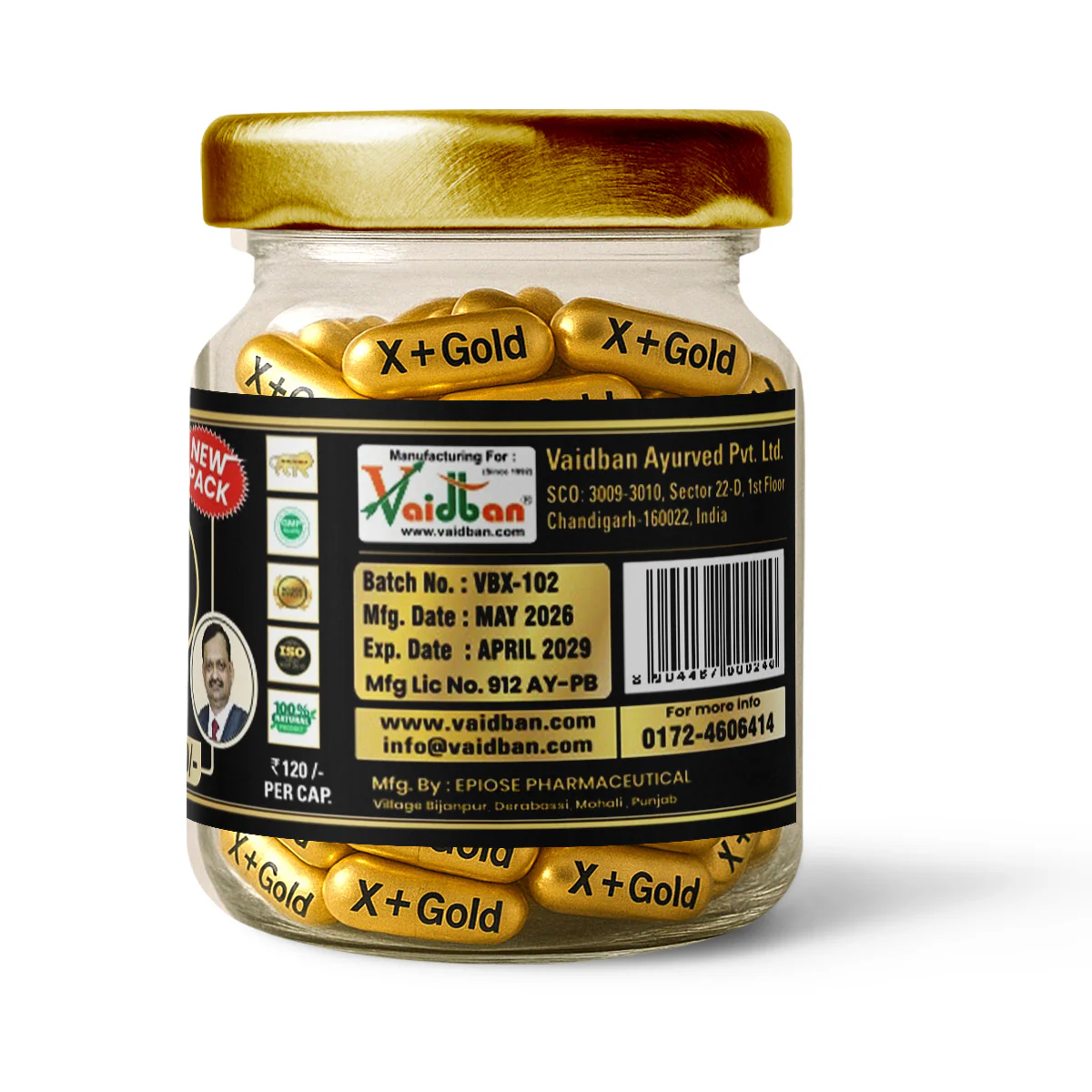 X Plus Gold Capsule – Premium Vitality & Performance Formula - Image 4